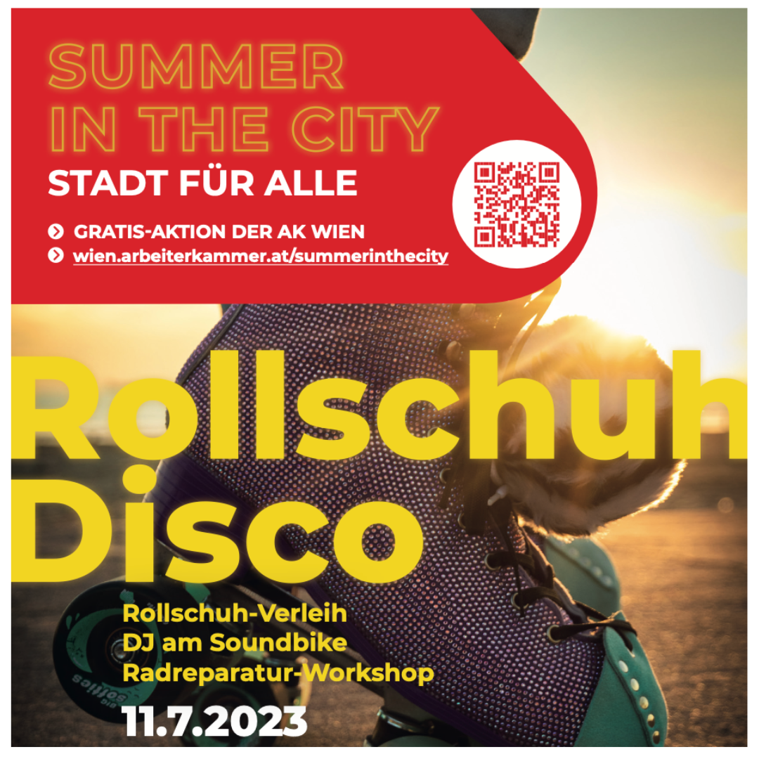 Featured image for “Summer in the City – Rollschuhdisco, 11.7.23”