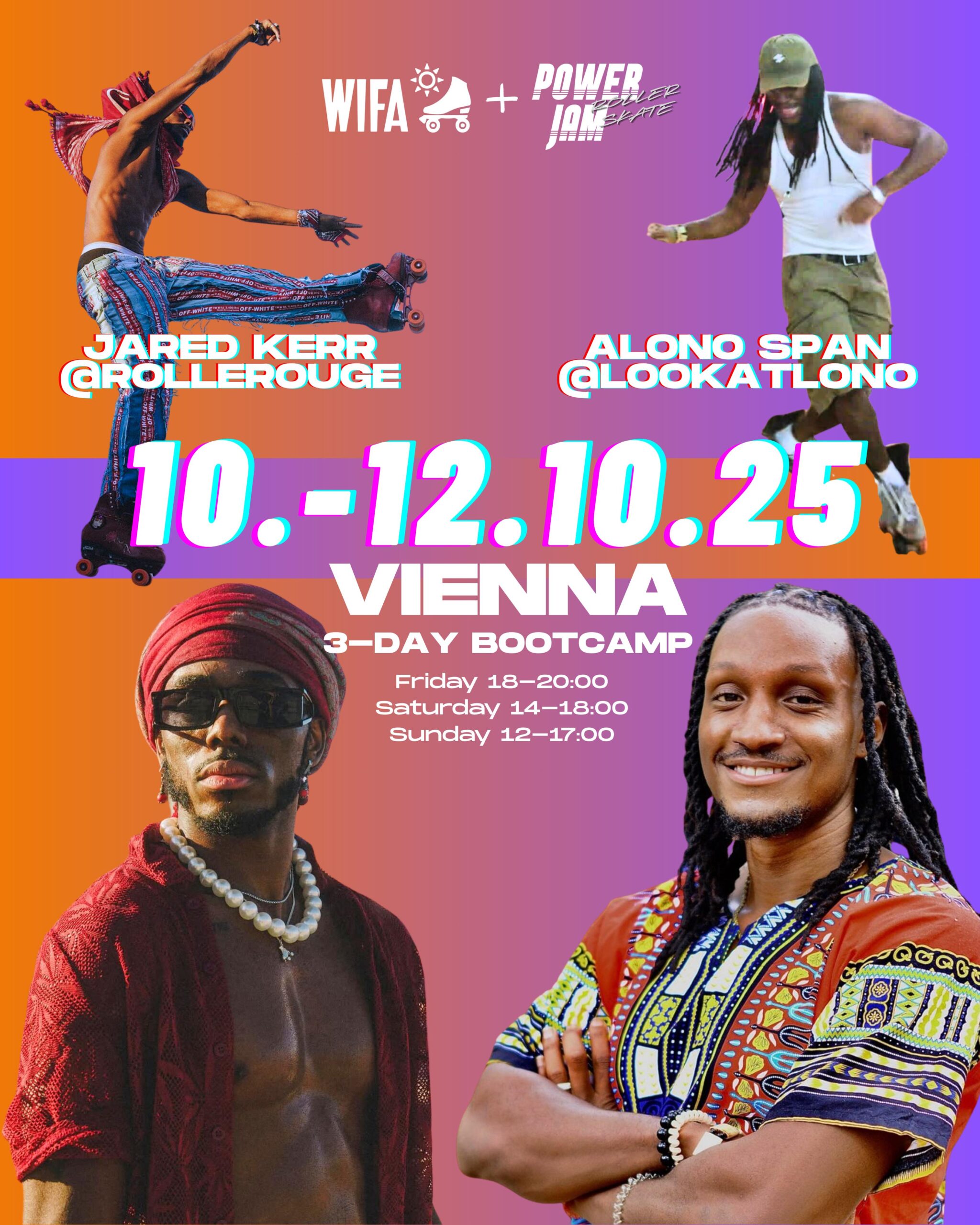Featured image for “Rollerouge & Lono October Workshops, 10.-12.10.25”